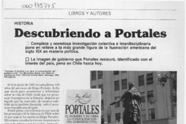 Descubriendo a Portales  [artículo] Rafael A. López F.