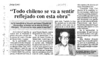 "Todo chileno se va a sentir reflejado con esta obra"  [artículo].