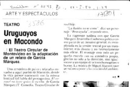 Uruguayos en Macondo  [artículo] H. E.