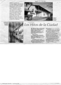 Los hitos de la ciudad  [artículo] Gloria Mulet M.