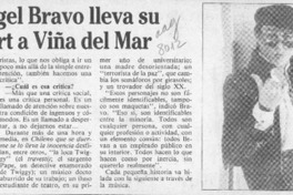 Miguel Angel Bravo lleva su café concert a Viña del Mar  [artículo].