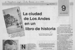 La ciudad de Los Andes en un libro de historia