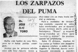 Los zarpazos del puma  [artículo] José Ilic Toro.