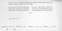 El Chile de Pío IX  [artículo] Sergio Martínez Baeza.