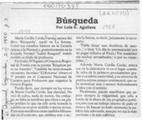 Búsqueda  [artículo] Luis E. Aguilera.