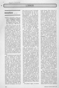 Teología de la liberación y realidad chilena  [artículo] G. Arroyo.