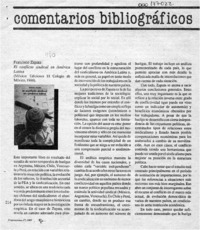 El conflicto sindical en América Latina  [artículo] Mario Alburquerque.