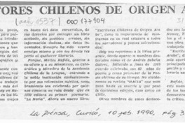 "Escritores chilenos de origen árabe"  [artículo] Alfonso Larrahona.