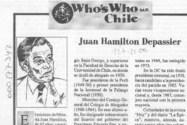 Juan Hamilton Depassier