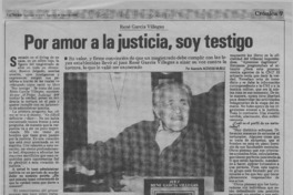 Por amor a la justicia, soy testigo  [artículo] Anamaría Acevedo Muñoz.