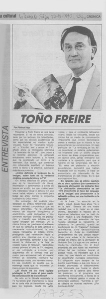 Toño Freire