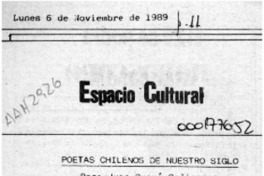 Espacio cultural  [artículo] uan Guixé Cañizares.
