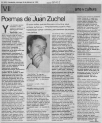 Poemas de Juan Zuchel