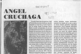 Angel Cruchaga  [artículo].