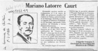 Mariano Latorre Court  [artículo] Edgardo Venegas T.