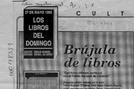 Brújula de libros  [artículo] Emilio Oviedo.
