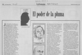 El poder de la pluma