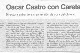 Oscar Castro con Caretas