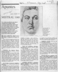 Mistral 1989  [artículo].