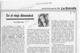 En el viejo Almendral  [artículo] Sara Vial.