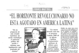 "El horizonte revolucionario no está agotado en América Latina"  [artículo] María Eugenia Saúl.