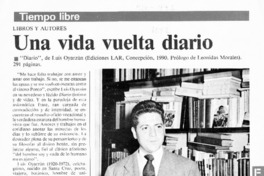 Una vida vuelta diario  [artículo] Jaime Quezada.