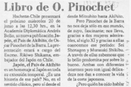 Libro de O. Pinochet  [artículo].