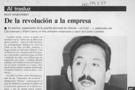 De la revolución a la empresa  [artículo] J. M. A. [y] R. L. F.