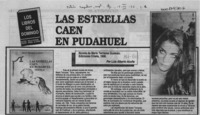 Las estrellas caen en Pudahuel  [artículo] Luis Alberto Acuña.