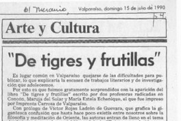 "De tigres y frutillas"  [artículo] Enrique Skinner Zavala.