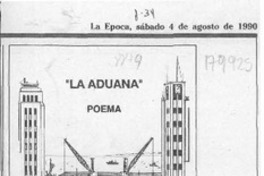 Un Poema sobre la Aduana y los hombres de Valparaíso  [artículo].