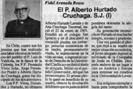 El p. Alberto Hurtado Cruchaga. S. J.