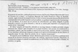 Organizaciones, líderes y contiendas mapuches (1900-1970)  [artículo] Jorge Pinto Rodríguez.