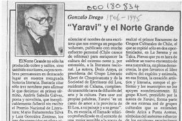 "Yaravi" y el Norte Grande  [artículo] Gonzalo Drago.