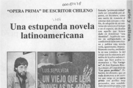 Una estupenda novela latinoamericana  [artículo] A. R.