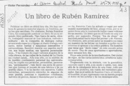 Un Libro de Rubén Ramírez  [artículo].