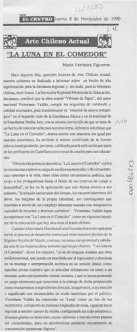 "La luna en el comedor"  [artículo] María Verónica Figueroa.