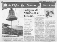 La Figura de Neruda en el turismo  [artículo].
