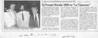 El Premio Neruda 1990 en "La Chascona"  [artículo].