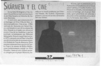 Skármeta y el cine  [artículo].