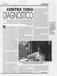 Contra todo diagnóstico  [artículo] Mariana Merino.
