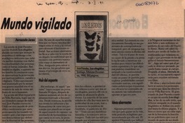 Mundo vigilado  [artículo] Fernando Jerez.