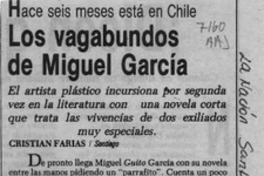 Los vagabundos de Miguel García  [artículo] Cristián Farías.