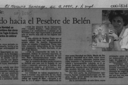 Mirando hacia el pesebre de Belén  [artículo] Beatriz Berger.