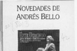 Novedades de Andrés Bello  [artículo].
