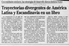 Trayectorias divergentes de América Latina y Escandinavia en un libro  [artículo].