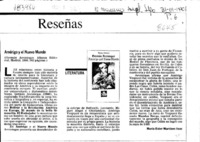 Amérigo y el Nuevo Mundo  [artículo] María Ester Martínez Sanz.