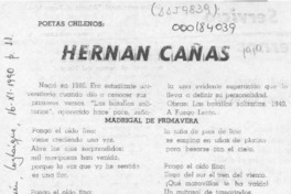 Hernán Cañas  [artículo].