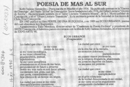 Poesía de más al sur  [artículo].