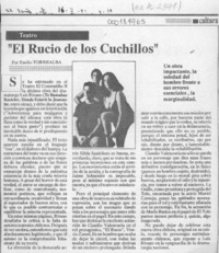 "El Rucio de los cuchillos"  [artículo] Emilio Torrealba.